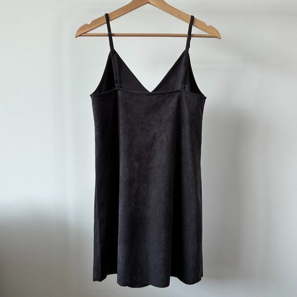 Wilfred Vivienne Blue Suede Mini Dress - Picture 5 of 6